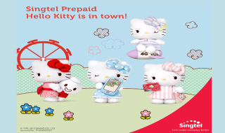 Singtel Hello Kitty