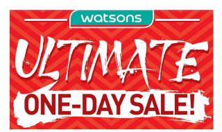 Watsons One Day Sale