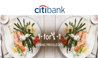 Citibank 1 for 1 Featured