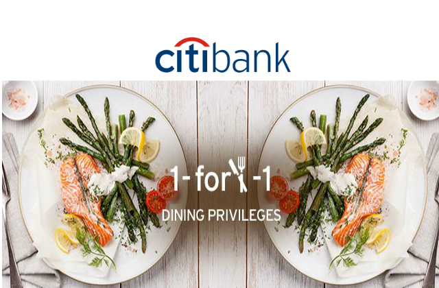 Citibank 1 for 1 Featured