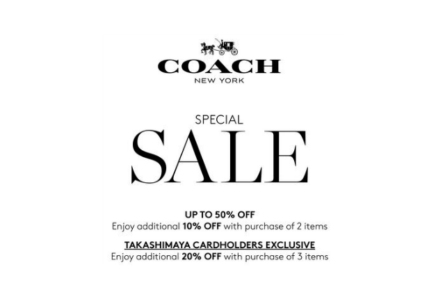Coach Special Sale Featured