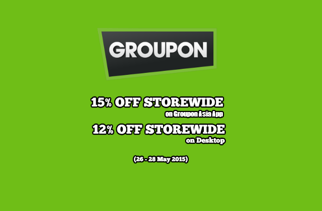 Groupon Promo 260515