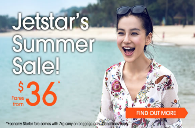 Jetstar Summer Sale Featured