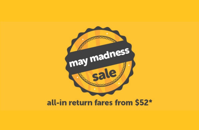 May Madness Sale Tigerair