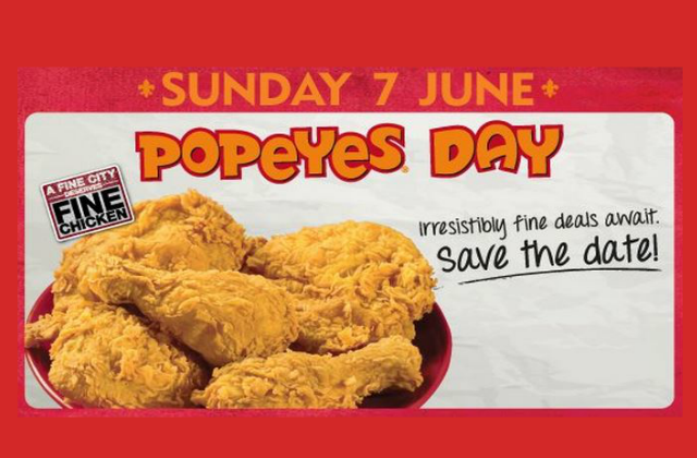 Popeyes Day Featured