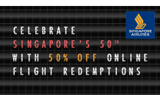 Singapore Airlines Krisflyer 50 Redemption