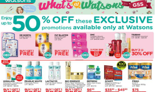 Watsons Promo 290515