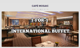 cafe mosaic buffet