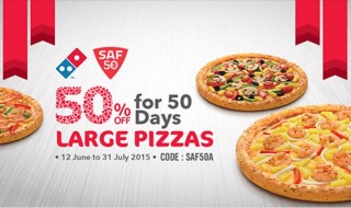 Dominos Pizza SAF50