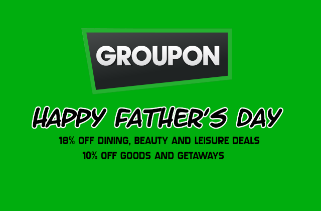 Groupon Father Day