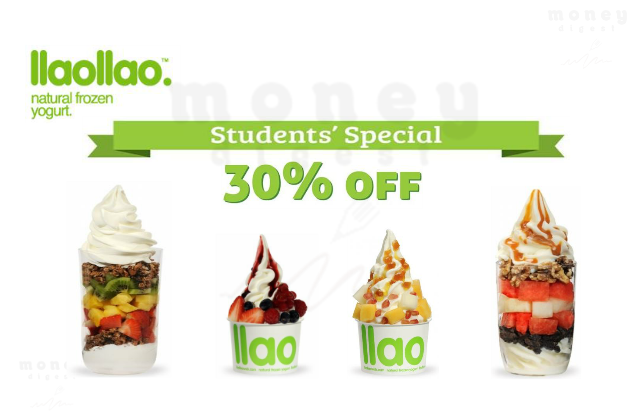 llaollao student pricing