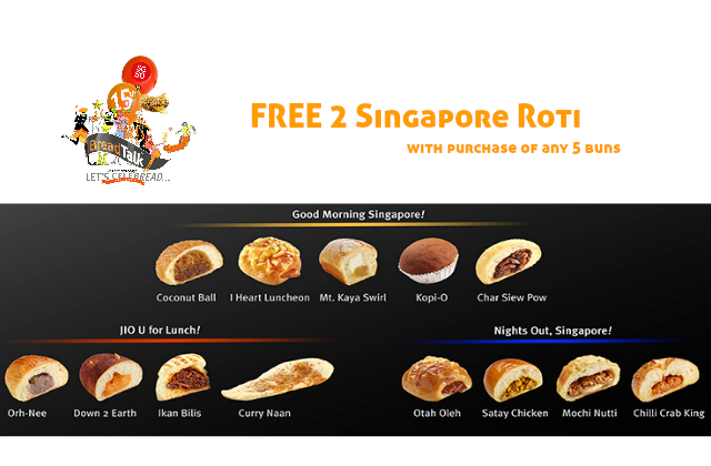 BreadTalk Singapore Roti