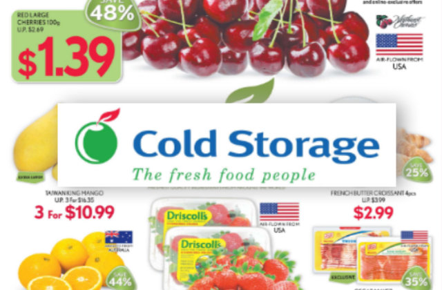 Cold Storage Promo 050715