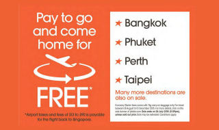 Jetstar Pay to go Promo