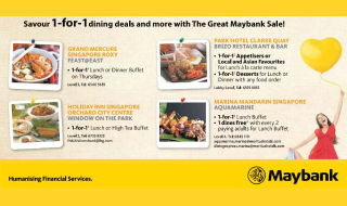 Maybank 1 for 1