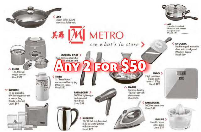 Metro Any 2 for 50