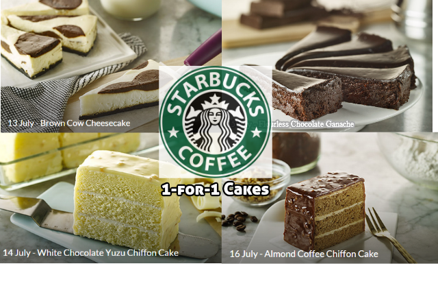 Starbucks 11 Cakes