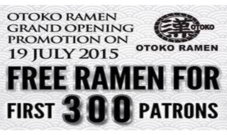 otoko ramen opening