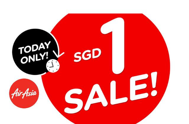 AirAsia SGD 1 Sale