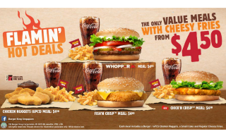 Burger King Flamin Hot Deals