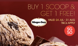 Haagen Daz 1 for 1