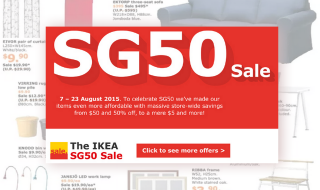 IKEA SG50 Sale