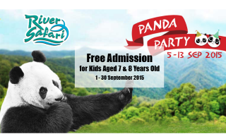 River Safari Free Admission Panda Party