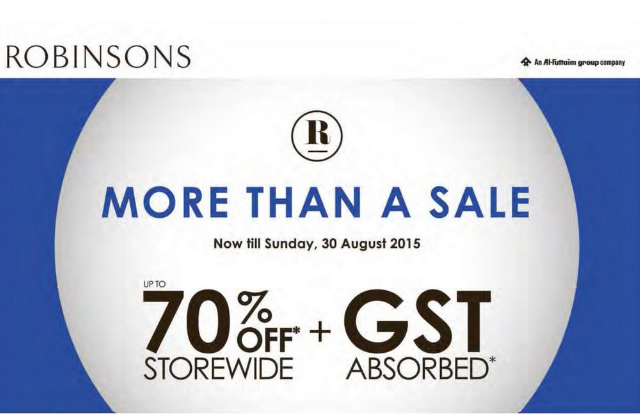 Robinsons Sale