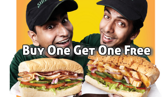 Subway Buy One Get One