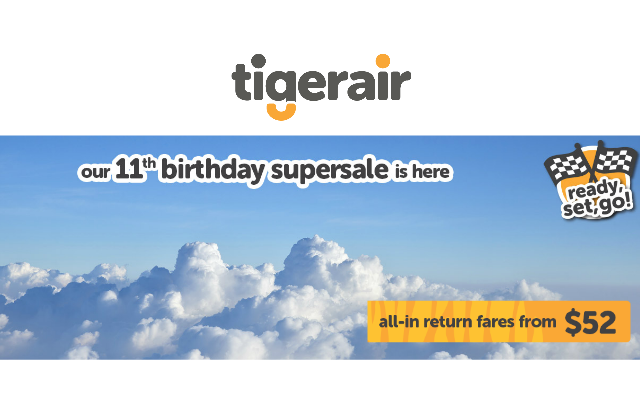 Tigerair 52 Sale