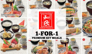 Watami 1 for 1 Premium Set Meals