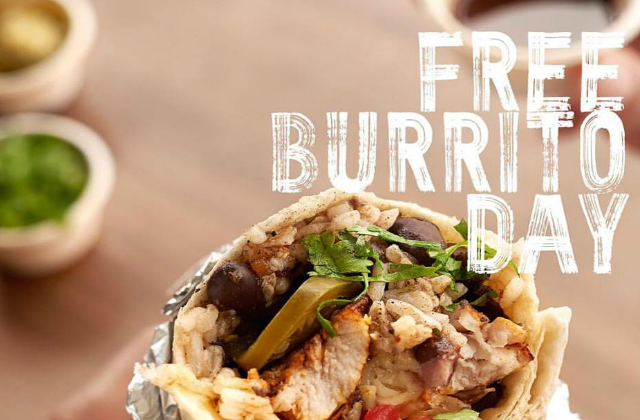 Free Burrito Day