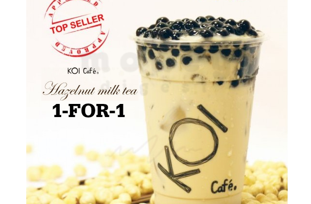 Hazelnut Milk Tea 1 for 1