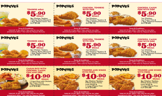 Popeyes Coupon Featured