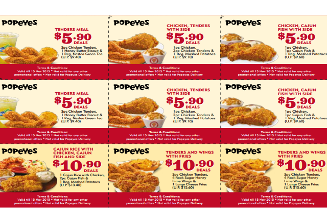 Popeyes Coupon Featured