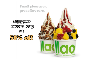 llaollao 2nd 50 off