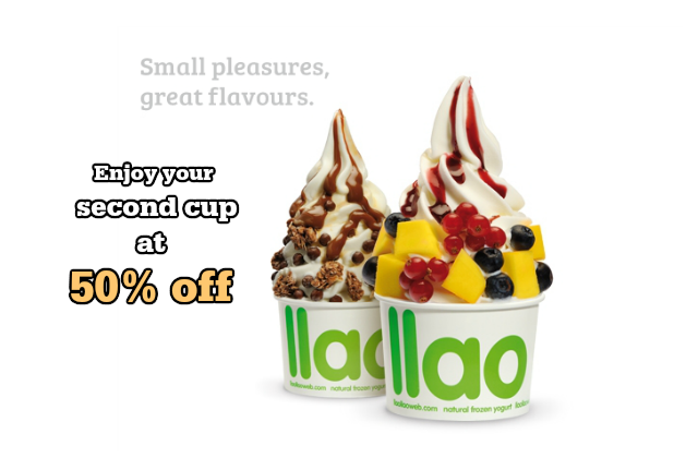 llaollao 2nd 50 off