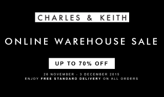 Charles & Keith Online Warehouse Sale