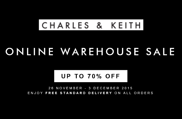 Charles & Keith Online Warehouse Sale