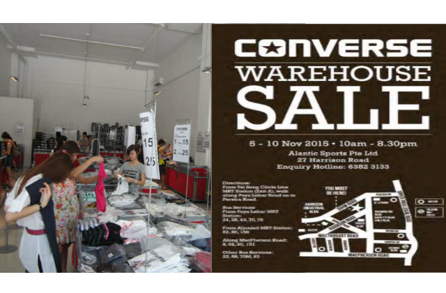 Tai seng converse clearance warehouse