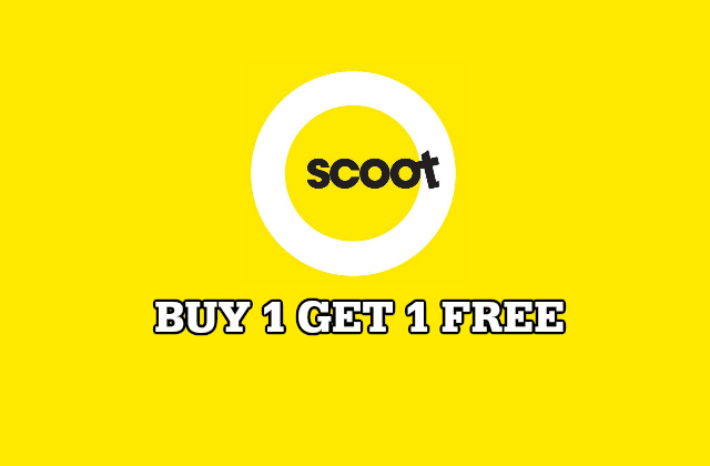 Scoot Buy 1 Get 1 Free