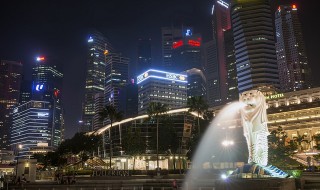 Singapore CBD Merlion