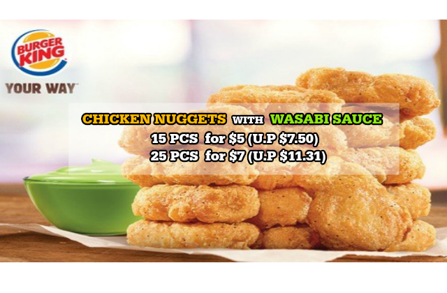 Burger King Chicken Nuggets