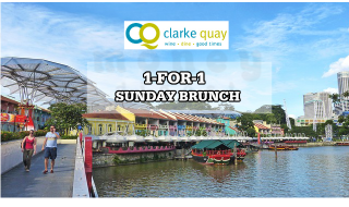 Clark Quay 1 for 1 Sunday Brunch