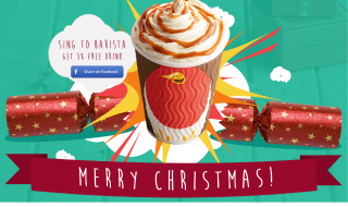 Costa Coffee Christmas Cracker