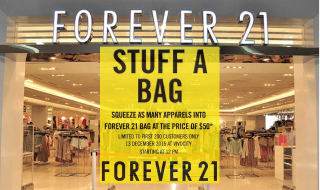 Forever 21 Stuff a Bag Vivo