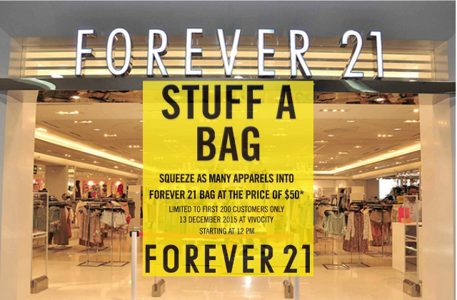 Forever 21 Stuff a Bag Vivo