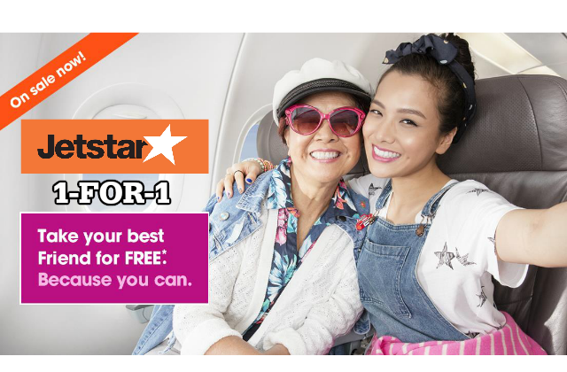 Jetstar 1 for 1