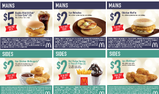 McDonalds Coupon December