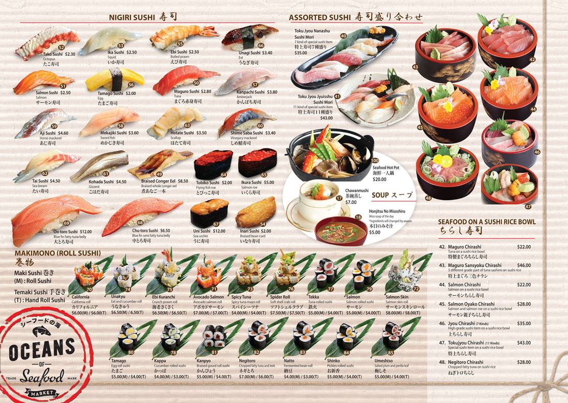Ocean of Seafood 1for1 Salmon Chirashi (Dec 2015